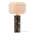 Nordlux Takai Marble - Lámpara de mesa - Marrón - Una pieza de declaración para cualquier espacio