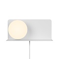 Nordlux Lilibeth - Applique Murale - Élégante lampe et étagère dans un seul design