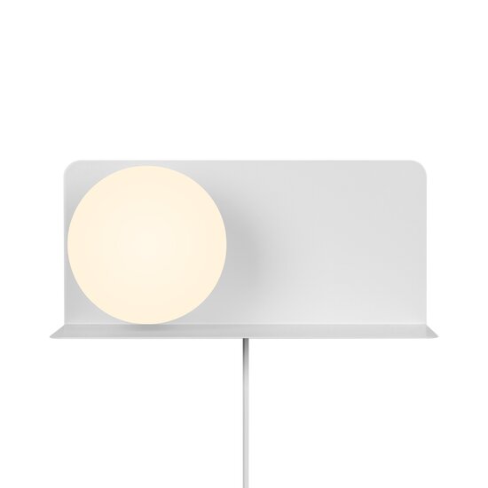 Nordlux Lilibeth - Applique Murale - Élégante lampe et étagère dans un seul design