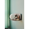 Nordlux Lilibeth - Applique Murale Marron - Élégante lampe et étagère en un