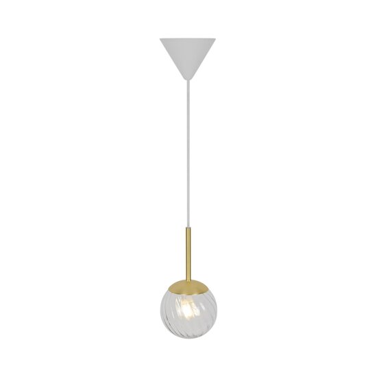 Nordlux Chisell 15 - Suspension - Laiton - Créez une ambiance élégante avec cette suspension raffinée