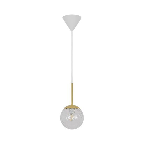 Nordlux Chisell 15 - Suspension - Laiton - Créez une ambiance élégante avec cette suspension raffinée