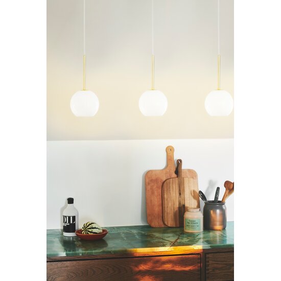 Nordlux Franca 13 - Colgante - Latón - Iluminación elegante para una atmósfera acogedora