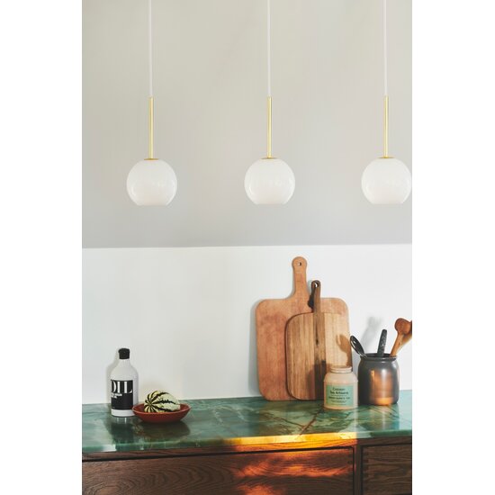 Nordlux Franca 13 - Suspension - Laiton - Éclairage élégant pour une ambiance chaleureuse