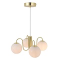 Nordlux Franca 4-Spot - Pendant - Brass - Elegante verlichting voor elke ruimte