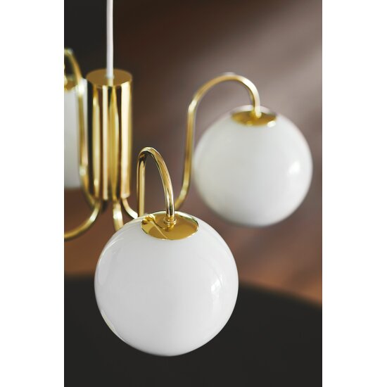 Nordlux Franca 4-Spot - Pendant - Brass - Elegante verlichting voor elke ruimte