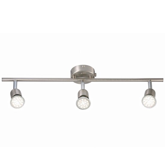 Nordlux Avenue 3-Rail - Spot Light - Brushed steel - Praktische verlichting voor elke ruimte