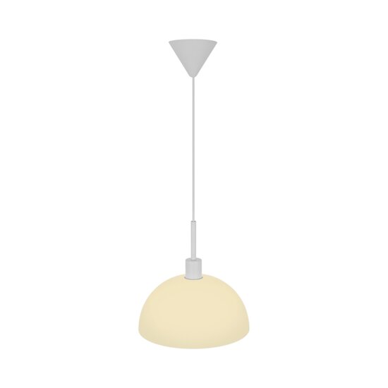 Nordlux Ellen 30 - Pendelleuchte - Opalweiß - Minimalistisches skandinavisches Design für jeden Raum