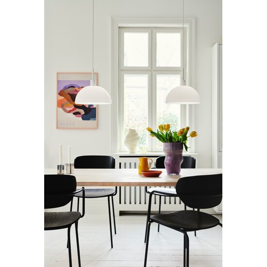 Nordlux Ellen 30 - Pendelleuchte - Opalweiß - Minimalistisches skandinavisches Design für jeden Raum