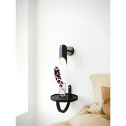 Rochelle - Lámpara de Pared - Negra