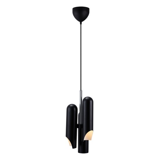 Nordlux Rochelle 3-Spot - Suspension - Noir - Design moderne pour tout espace