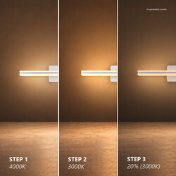 Tinia 60 - Wall Light White