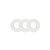 Nordlux Fremont 3-Kit IP65 2700K - Downlight - Blanc