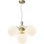Nordlux Ivona 4-Spot - Pendant - Brass - Modern pendant lamp for a luxurious ambiance