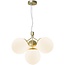 Nordlux Ivona 4-Spot - Pendant - Brass - Moderne hanglamp voor een luxe uitstraling