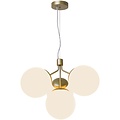 Nordlux Ivona 4-Spot - Pendant - Brass - Moderne hanglamp voor een luxe uitstraling