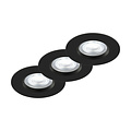 Nordlux Don Smart 3-Kit - Colour - Downlight - Black - Create the perfect ambiance with dimmable lighting