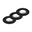 Nordlux Don Smart 3-Kit - Colour - Downlight - Black - Schaffen Sie die perfekte Atmosphäre mit dimmbarem Licht