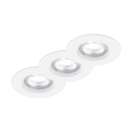 Nordlux Don Smart 3-Kit - Colour - Downlight - White - Schaffen Sie die perfekte Atmosphäre mit intelligenter Beleuchtung