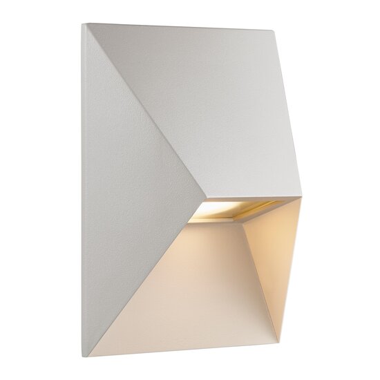 Nordlux Pontio 15 | Wandleuchte | Weiß - Modernes Design für Außenbeleuchtung