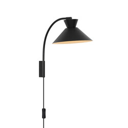 Dial | Aplique de pared | Negro