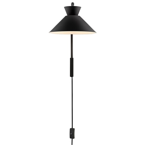 Nordlux Dial | Wall light | Black - Modern design with Scandinavian flair