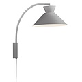 Nordlux Dial | Applique murale | Gris - Design moderne avec une touche scandinave