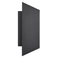 Nordlux Nico Square 22 | Wandleuchte | Schwarz - Elegante Außenbeleuchtungslösung