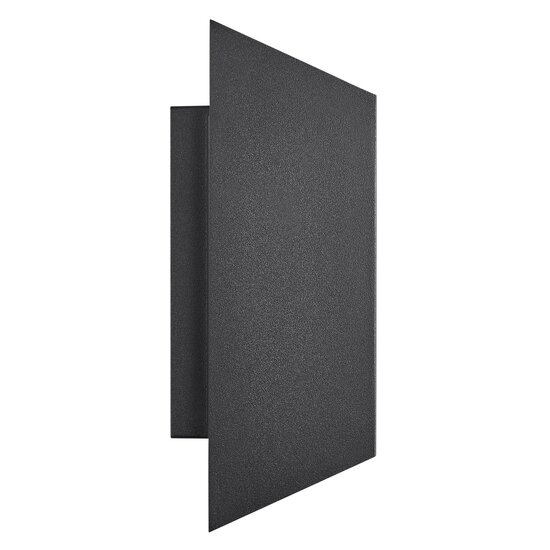 Nordlux Nico Square 22 | Wandleuchte | Schwarz - Elegante Außenbeleuchtungslösung