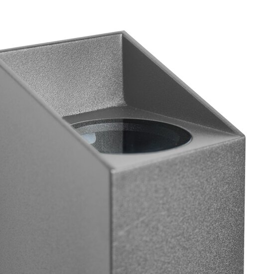 Nordlux Nico Square 22 - Elegante wandlamp voor buiten