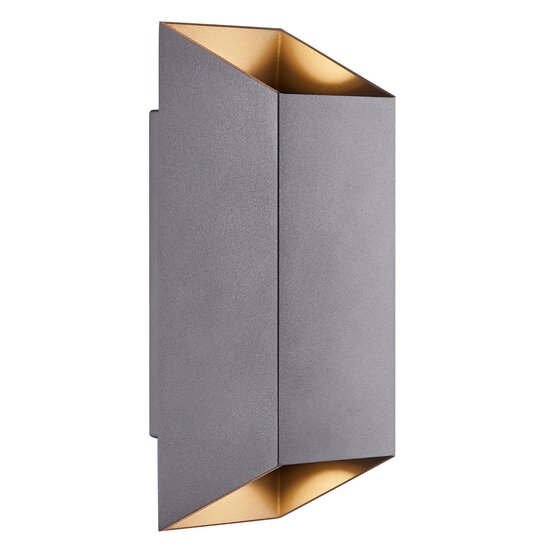 Nordlux Nico Square 22 - Elegante wandlamp voor buiten