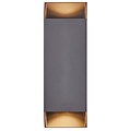 Nordlux Nico Square 22 - Elegante wandlamp voor buiten