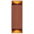 Nordlux Nico Square 22 - Aplique de pared elegante para exteriores