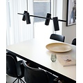 Nordlux Alanis 4-Spot - Suspension - Noir - Élégante et minimaliste pour tous les espaces