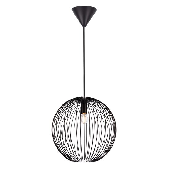 Nordlux Beroni 35 - Pendelleuchte - Schwarz - Minimalistisches Design für stimmungsvolle Beleuchtung