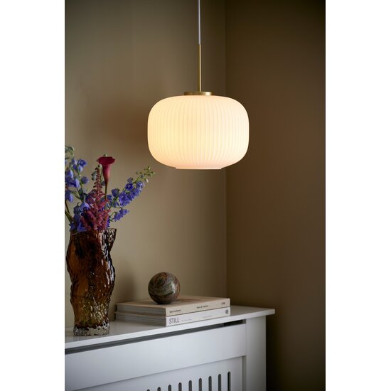 Nordlux Milford 30 - Pantalla - Blanco opalino - Crea un ambiente cálido en tu hogar