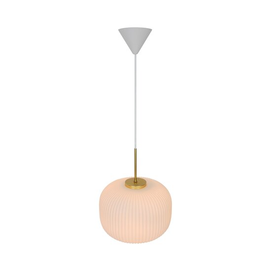 Nordlux Milford 30 - Pendant - Opal white - Create a warm atmosphere in your home