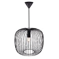Nordlux Beroni 40 - Lámpara Colgante - Negra - Diseño minimalista para una iluminación atmosférica
