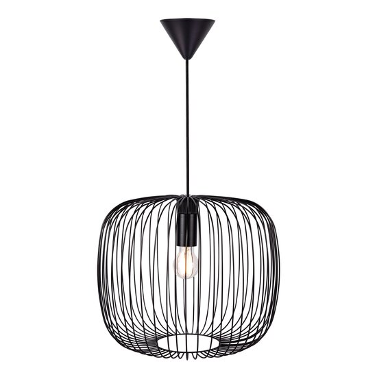 Nordlux Beroni 40 - Pendelleuchte - Schwarz - Minimalistisches Design für stimmungsvolle Beleuchtung