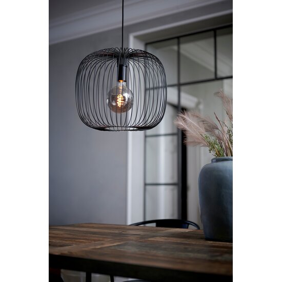 Nordlux Beroni 40 - Pendelleuchte - Schwarz - Minimalistisches Design für stimmungsvolle Beleuchtung
