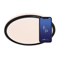 Liva Smart Colour - Deckenleuchte - Schwarz