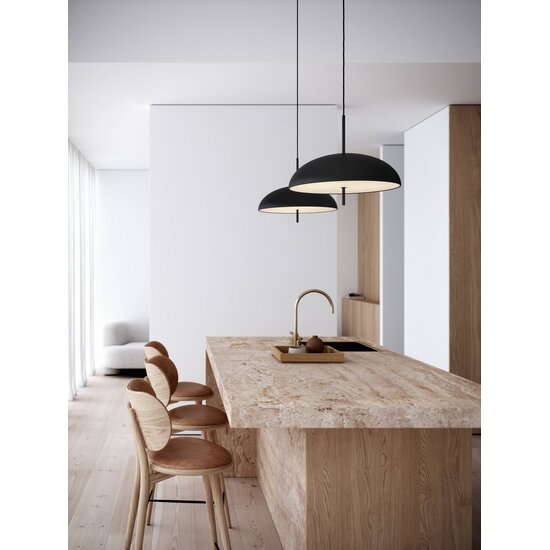 Nordlux Versale 50 - Suspension - Noir - Créez l'ambiance parfaite dans votre salle à manger