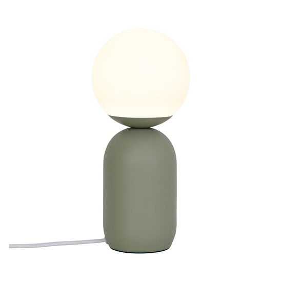 Nordlux Notti - Lampe de Table Verte - Créez une ambiance chaleureuse chez vous