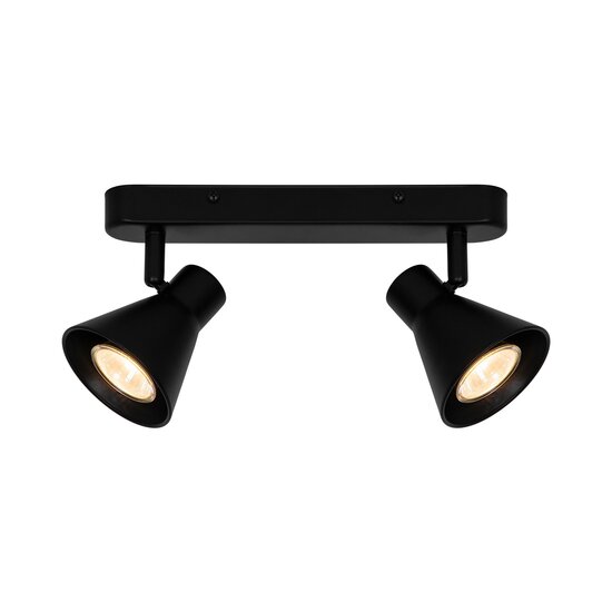 Nordlux Eik 2 - Spot Light - Black - Ideal for highlighting interior details