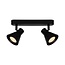Nordlux Eik 2 - Spot Light - Black - Ideal para resaltar detalles interiores