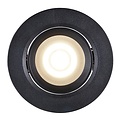 Nordlux Roar - Downlight - Negro - Foco empotrado discreto y regulable para interiores y exteriores