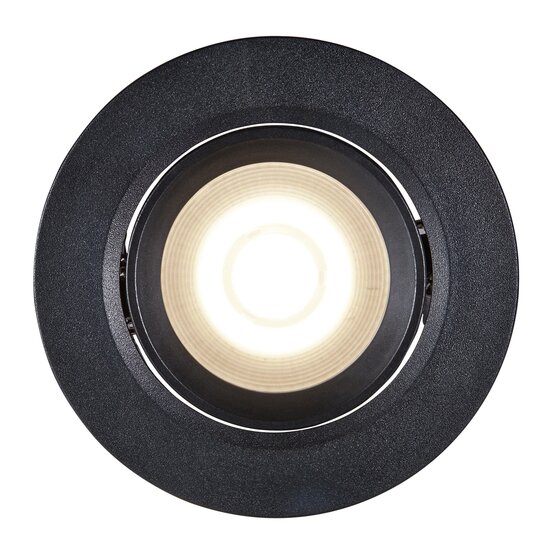 Nordlux Roar - Downlight - Black - Discreet en dimbaar inbouwspot voor binnen en buiten