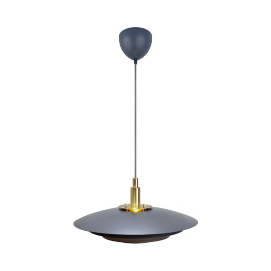 Nordlux Bretagne 38 - Lámpara Colgante - Gris - Crea un ambiente acogedor en tu hogar