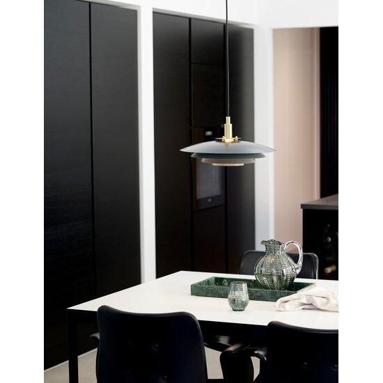 Nordlux Bretagne 38 - Lámpara Colgante - Gris - Crea un ambiente acogedor en tu hogar