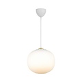Nordlux Navone 30 - Suspension - Blanc opale - Une suspension moderne pour des intérieurs élégants
